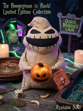 NWT Oogie Bbogie, Disney, Tim Burton